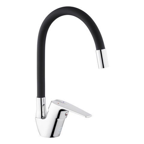 Змішувач для кухні Kroner KRM Odra - C032BLK CV021167 фото