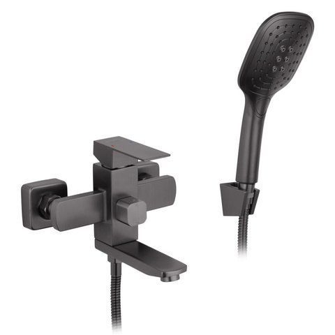 Змішувач для ванни Kroner KRP Edelstahl Kubus - PVD060 CV035907 фото