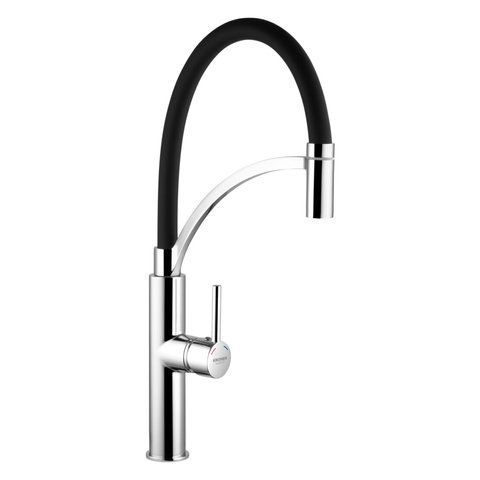 Змішувач для кухні Kroner KRP Ersel - C03900BLK CV033801 фото