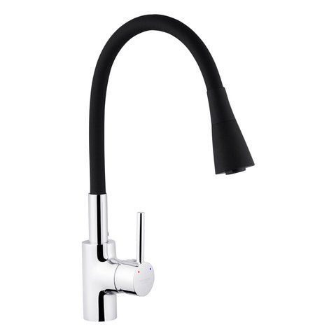Змішувач для кухні Kroner KRP K&uuml;che - C031BLK CV024338 фото